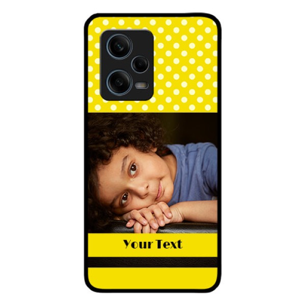 Xiaomi Redmi Note 12 Pro Plus 5G Custom Glass Phone Case - Bright Yellow Case Design Xiaomi Redmi Note 12 Pro Plus 5G Custom Glass Phone Case - Bright Yellow Case Design