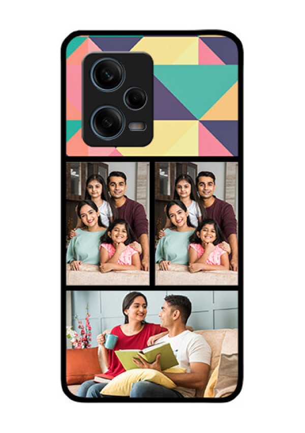 Xiaomi Redmi Note 12 Pro Plus 5G Custom Glass Phone Case - Bulk Pic Upload Design