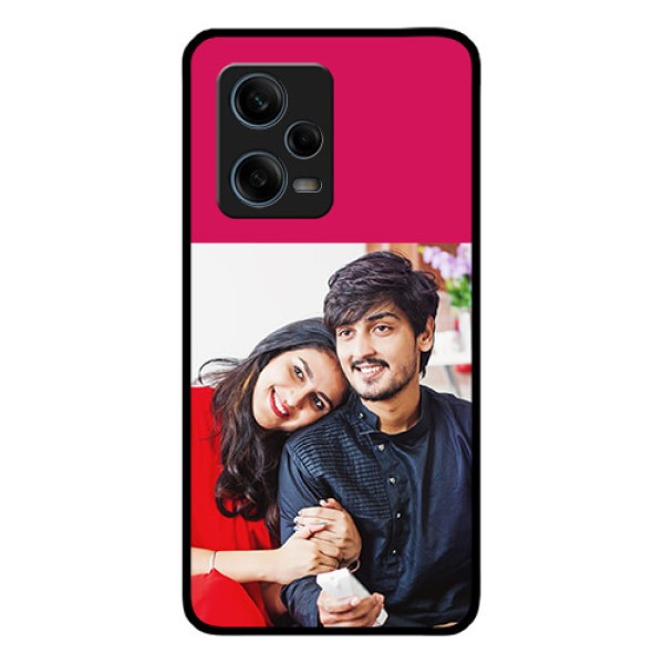 Xiaomi Redmi Note 12 Pro Plus 5G Custom Glass Mobile Case - Anniversary Cover Design