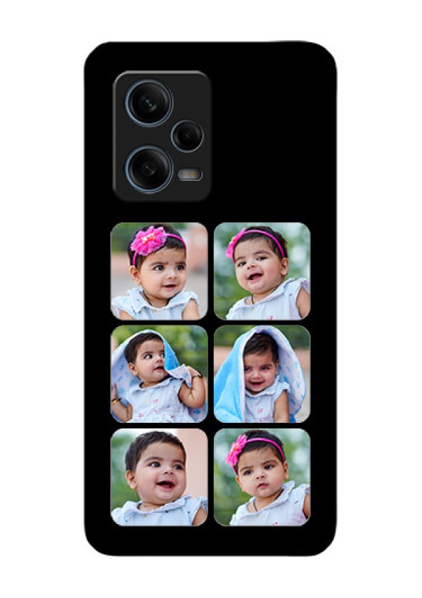 Xiaomi Redmi Note 12 Pro Plus 5G Photo Printing on Glass Case - Multiple Pictures Design