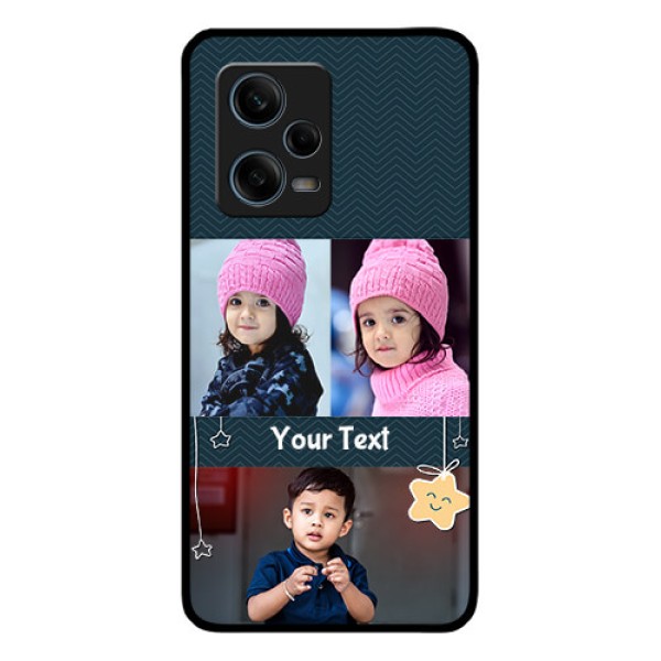 Xiaomi Redmi Note 12 Pro Plus 5G Custom Glass Mobile Case - Hanging Stars Design