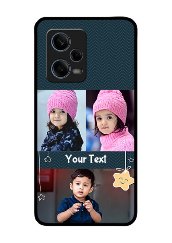 Xiaomi Redmi Note 12 Pro Plus 5G Custom Glass Mobile Case - Hanging Stars Design