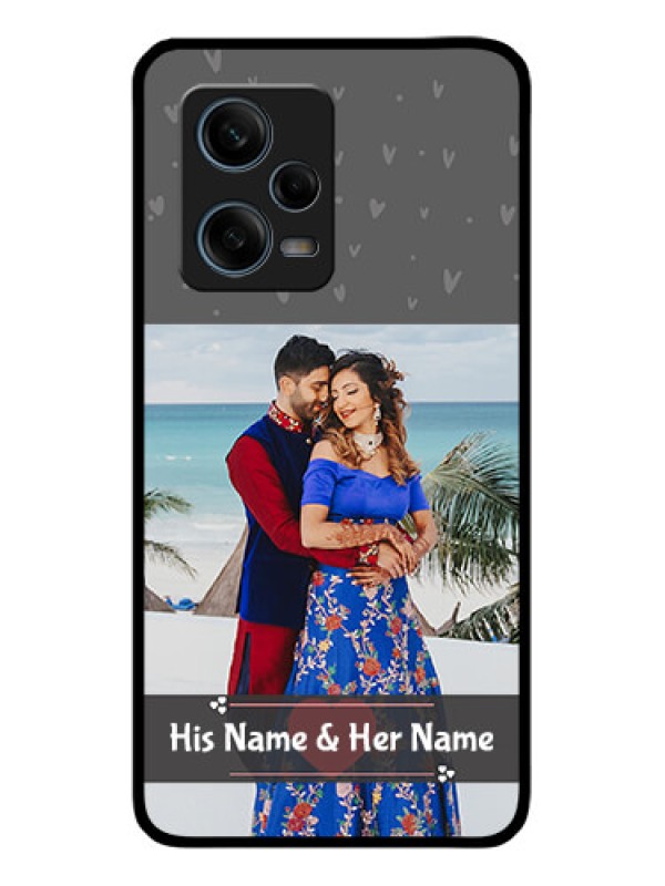 Custom Xiaomi Redmi Note 12 Pro Plus 5G Custom Glass Mobile Case - Buy Love Design with Photo Online