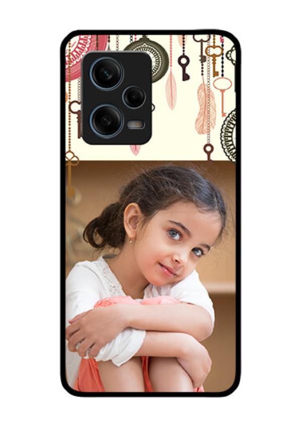 Xiaomi Redmi Note 12 Pro Plus 5G Custom Glass Mobile Case - Boho Style Design