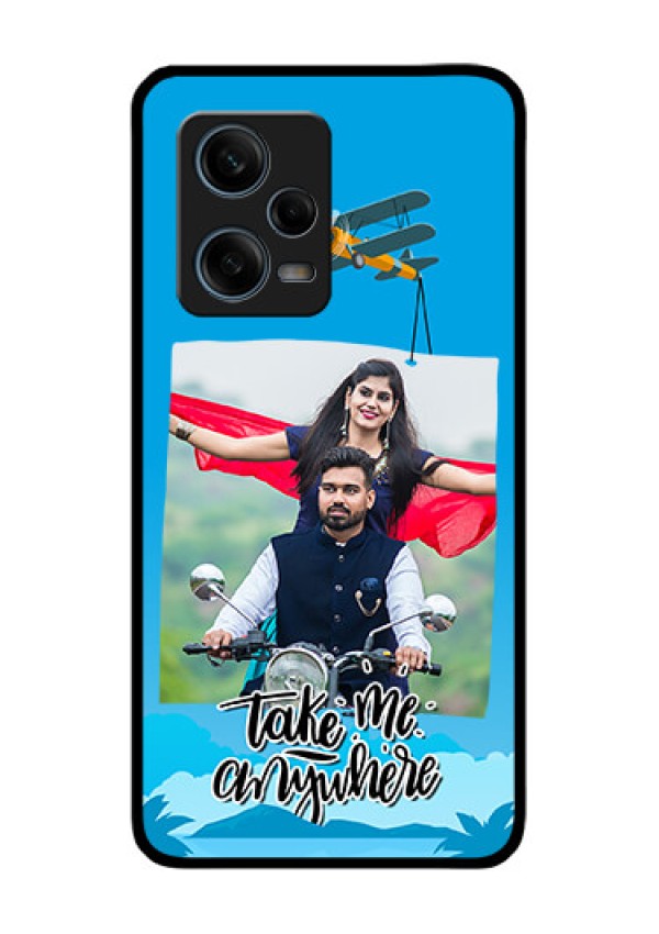 Xiaomi Redmi Note 12 Pro Plus 5G Custom Glass Mobile Case - Traveller Design