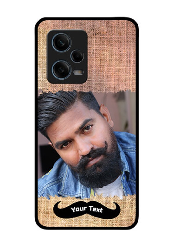 Xiaomi Redmi Note 12 Pro Plus 5G Personalized Glass Phone Case - with Texture Design