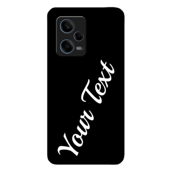 Xiaomi Redmi Note 12 Pro Plus 5G Custom Glass Mobile Cover with Your Name