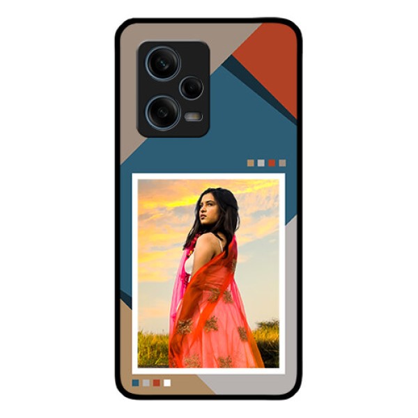 Xiaomi Redmi Note 12 Pro Plus 5G Personalized Glass Phone Case - Retro color pallet Design Xiaomi Redmi Note 12 Pro Plus 5G Personalized Glass Phone Case - Retro color pallet Design
