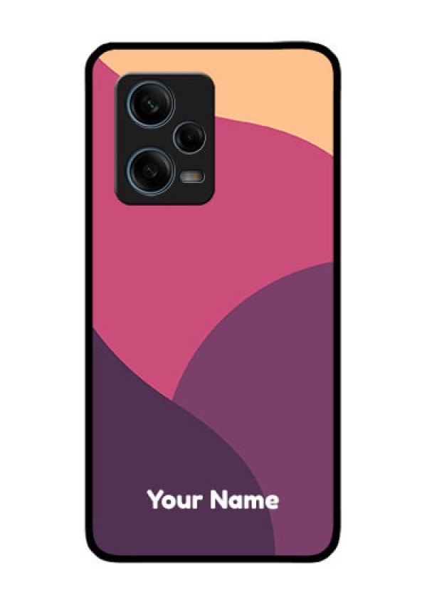 Xiaomi Redmi Note 12 Pro Plus 5G Custom Glass Phone Case - Mixed Multi-colour abstract art Design
