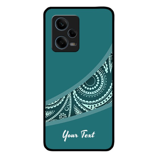 Xiaomi Redmi Note 12 Pro Plus 5G Photo Printing on Glass Case - semi visible floral Design Xiaomi Redmi Note 12 Pro Plus 5G Photo Printing on Glass Case - semi visible floral Design