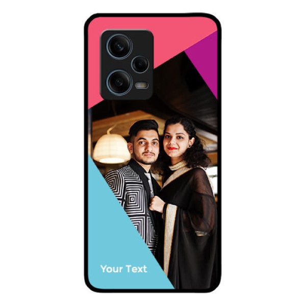 Xiaomi Redmi Note 12 Pro Plus 5G Custom Glass Mobile Case - Stacked Triple colour Design Xiaomi Redmi Note 12 Pro Plus 5G Custom Glass Mobile Case - Stacked Triple colour Design