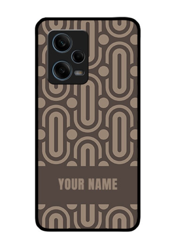 Xiaomi Redmi Note 12 Pro Plus 5G Custom Glass Phone Case - Captivating Zero Pattern Design