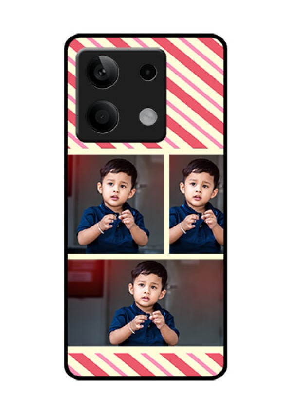 Xiaomi Redmi Note 13 5G Custom Glass Phone Case - Picture Upload Mobile Case Design
