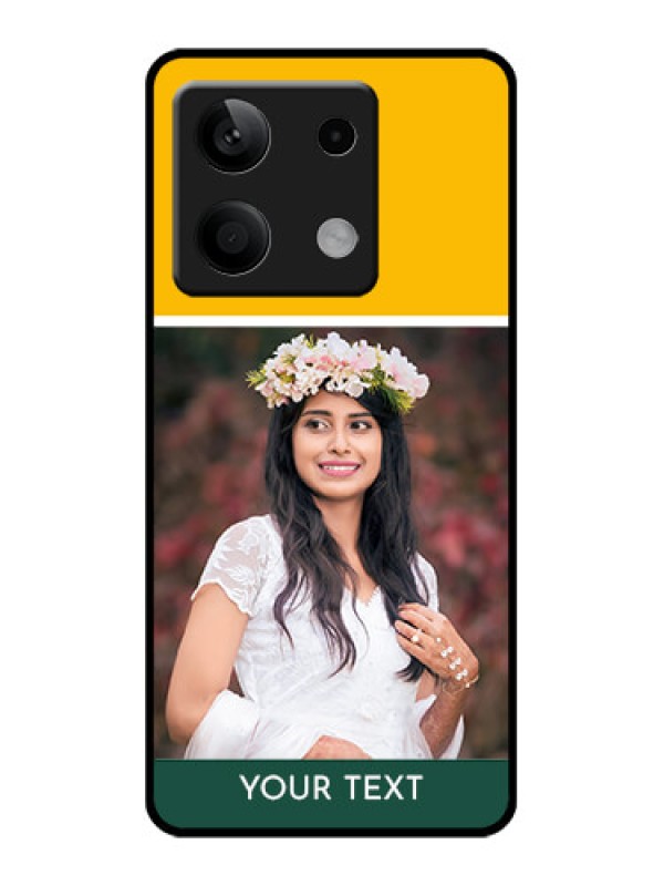 Custom Xiaomi Redmi Note 13 5G Custom Glass Phone Case - Love You Design