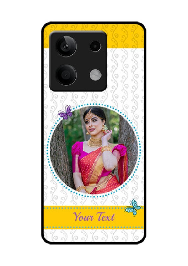 Xiaomi Redmi Note 13 5G Custom Glass Phone Case - Girls Premium Case Design
