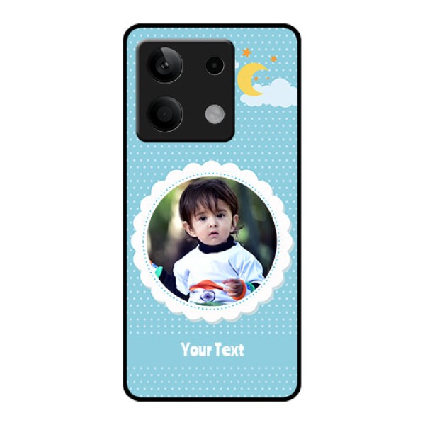 Xiaomi Redmi Note 13 5G Custom Glass Phone Case - Violet Pattern Design Xiaomi Redmi Note 13 5G Custom Glass Phone Case - Violet Pattern Design