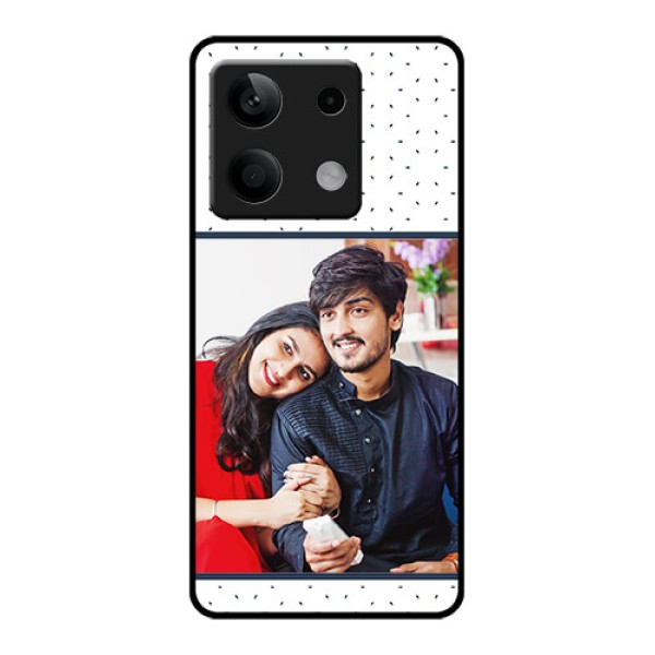 Xiaomi Redmi Note 13 5G Custom Glass Phone Case - Premium Dot Design