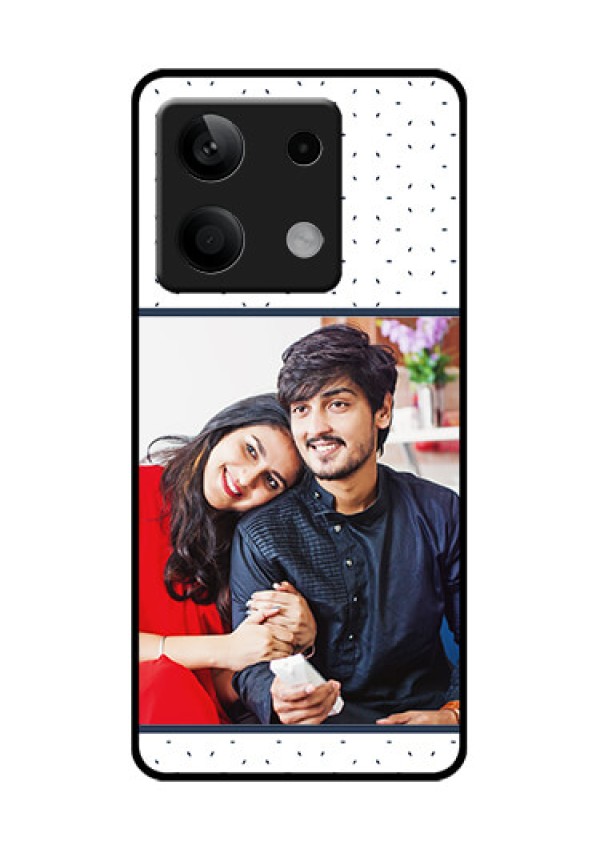 Xiaomi Redmi Note 13 5G Custom Glass Phone Case - Premium Dot Design