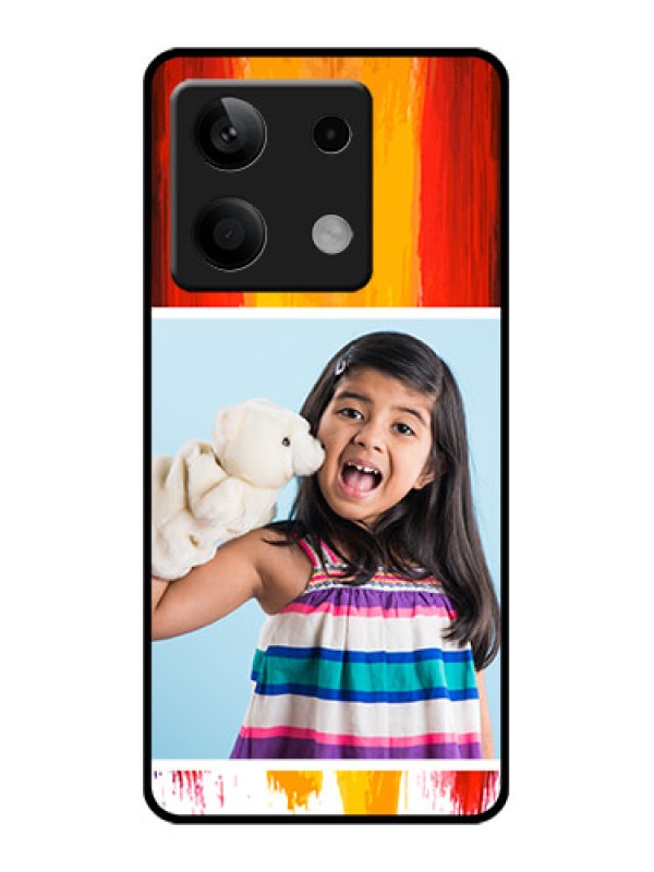 Custom Xiaomi Redmi Note 13 5G Custom Glass Phone Case - Multi Color Design