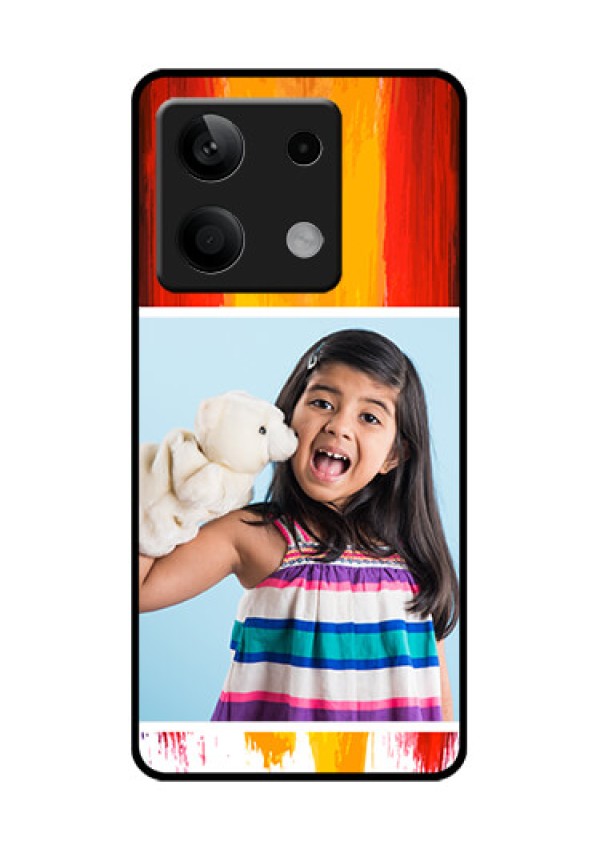 Xiaomi Redmi Note 13 5G Custom Glass Phone Case - Multi Color Design