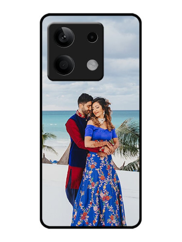 Custom Xiaomi Redmi Note 13 5G Custom Glass Phone Case - Upload Full Picture Design