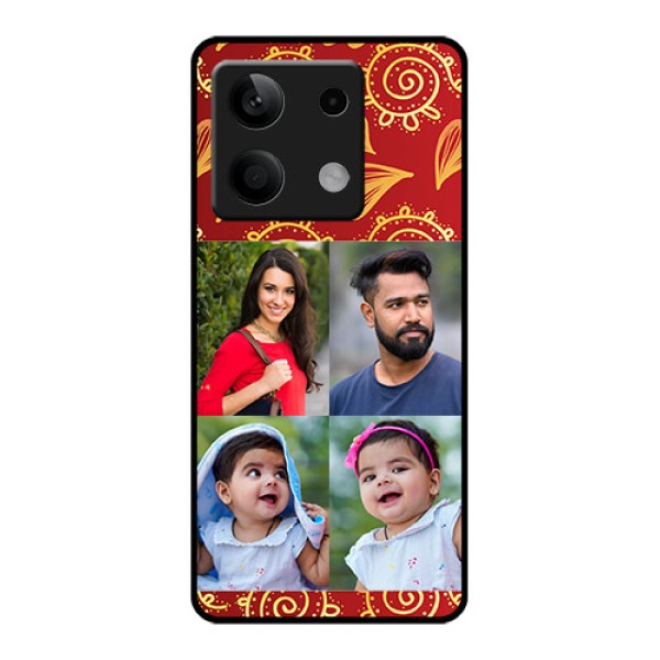 Xiaomi Redmi Note 13 5G Custom Glass Phone Case - 4 Image Traditional Design Xiaomi Redmi Note 13 5G Custom Glass Phone Case - 4 Image Traditional Design