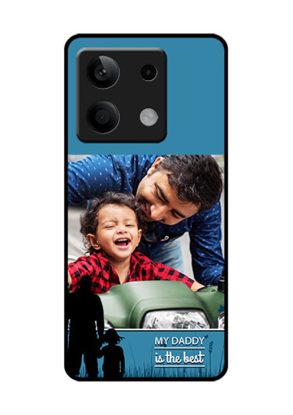 Xiaomi Redmi Note 13 5G Custom Glass Phone Case - Best Dad Design