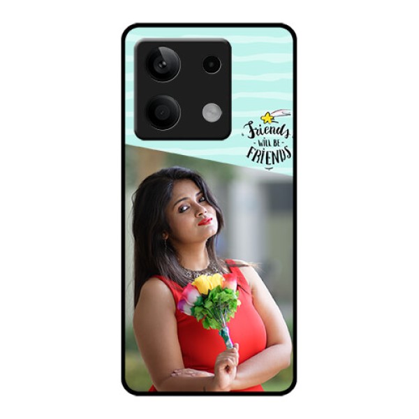 Xiaomi Redmi Note 13 5G Custom Glass Phone Case - Friends Picture Icon Design Xiaomi Redmi Note 13 5G Custom Glass Phone Case - Friends Picture Icon Design