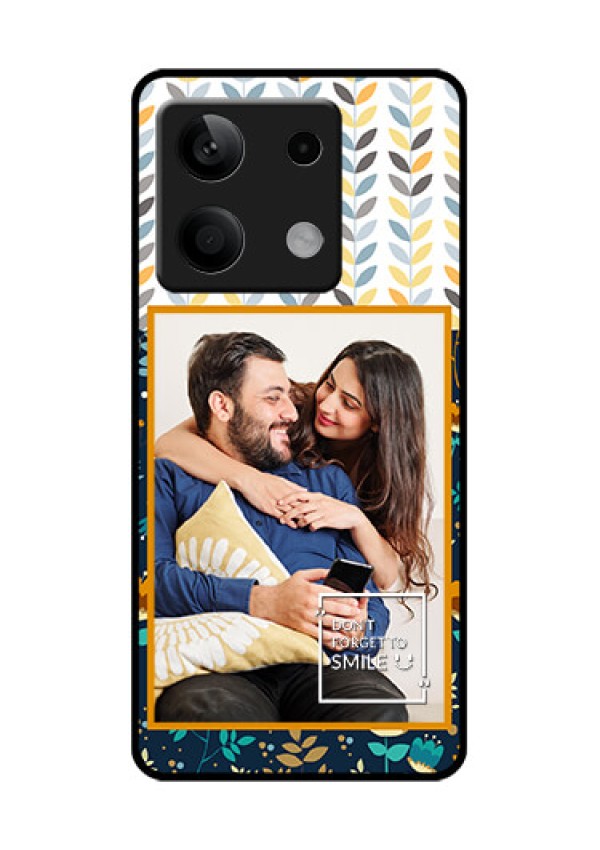 Xiaomi Redmi Note 13 5G Custom Glass Phone Case - Pattern Design