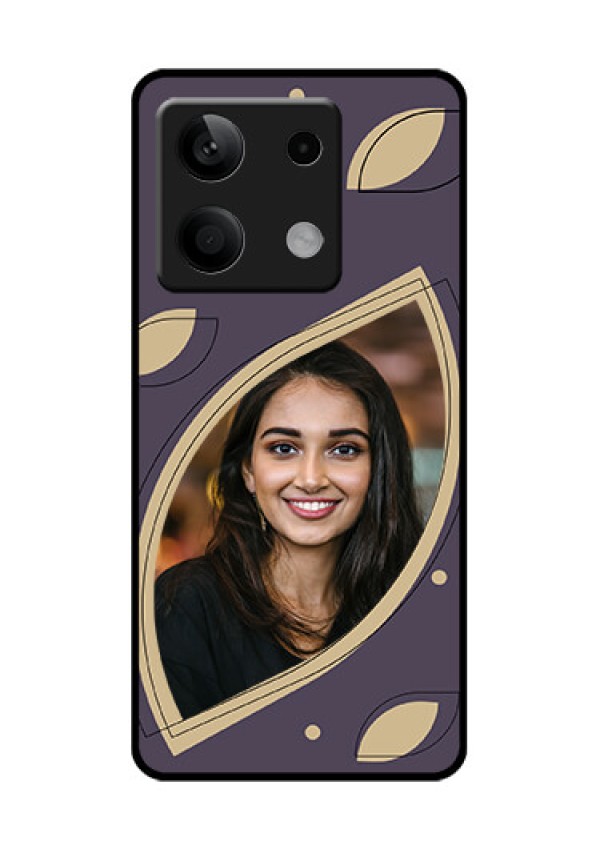 Xiaomi Redmi Note 13 5G Custom Glass Phone Case - Falling Leaf Design