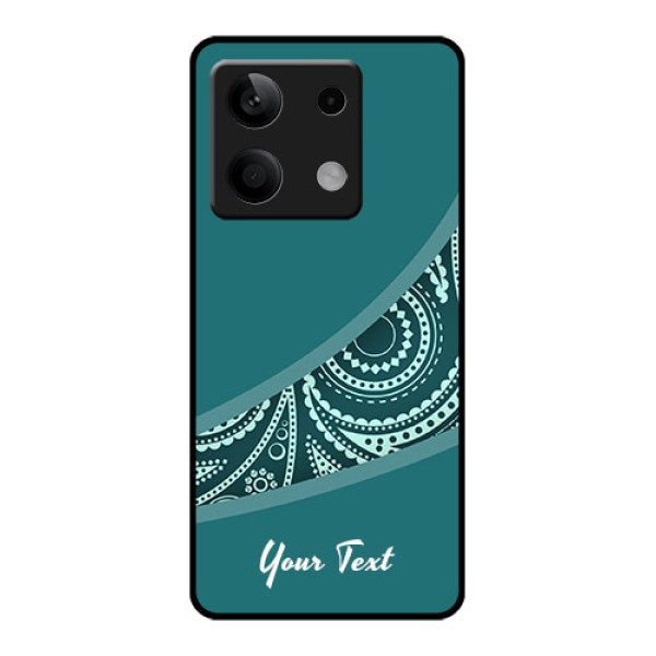 Xiaomi Redmi Note 13 5G Custom Glass Phone Case - Semi Visible Floral Design Xiaomi Redmi Note 13 5G Custom Glass Phone Case - Semi Visible Floral Design