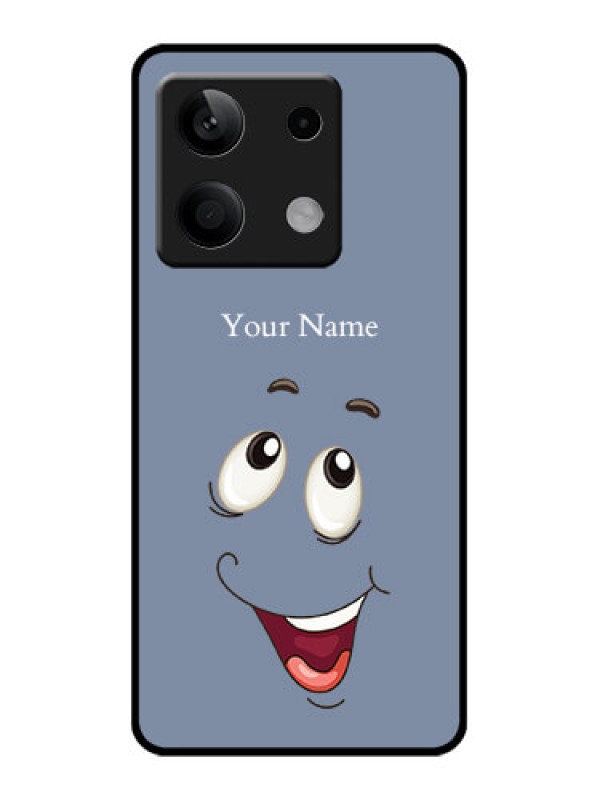 Custom Xiaomi Redmi Note 13 5G Custom Glass Phone Case - Laughing Cartoon Face Design