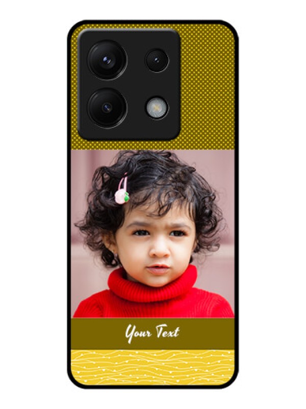 Custom Xiaomi Redmi Note 13 Pro 5G Custom Glass Phone Case - Simple Green Color Design