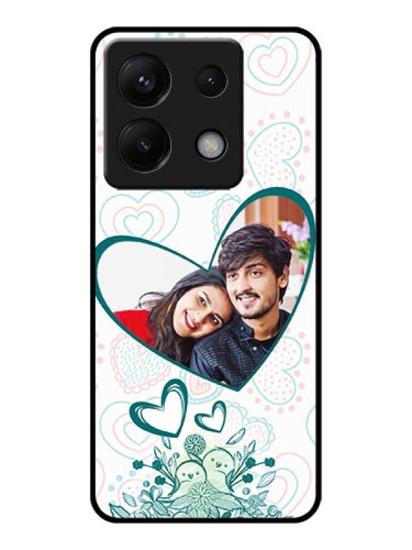 Custom Xiaomi Redmi Note 13 Pro 5G Custom Glass Phone Case - Premium Couple Design
