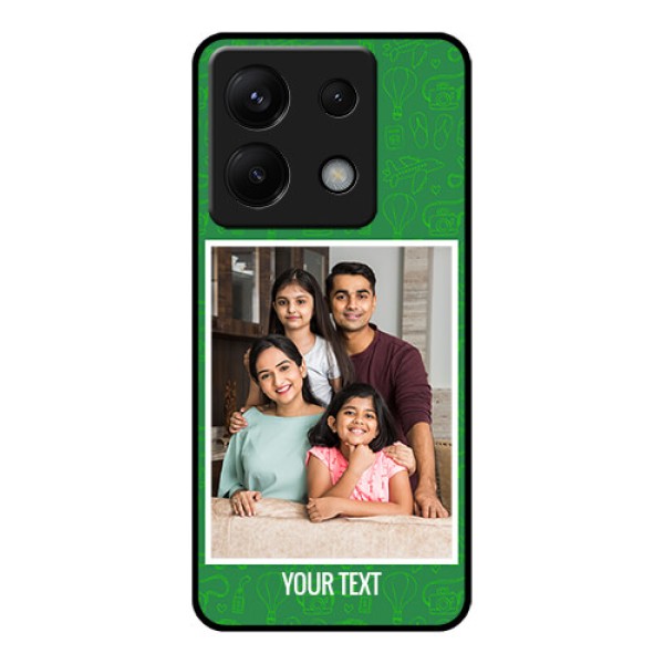 Xiaomi Redmi Note 13 Pro 5G Custom Glass Phone Case - Picture Upload Design Xiaomi Redmi Note 13 Pro 5G Custom Glass Phone Case - Picture Upload Design