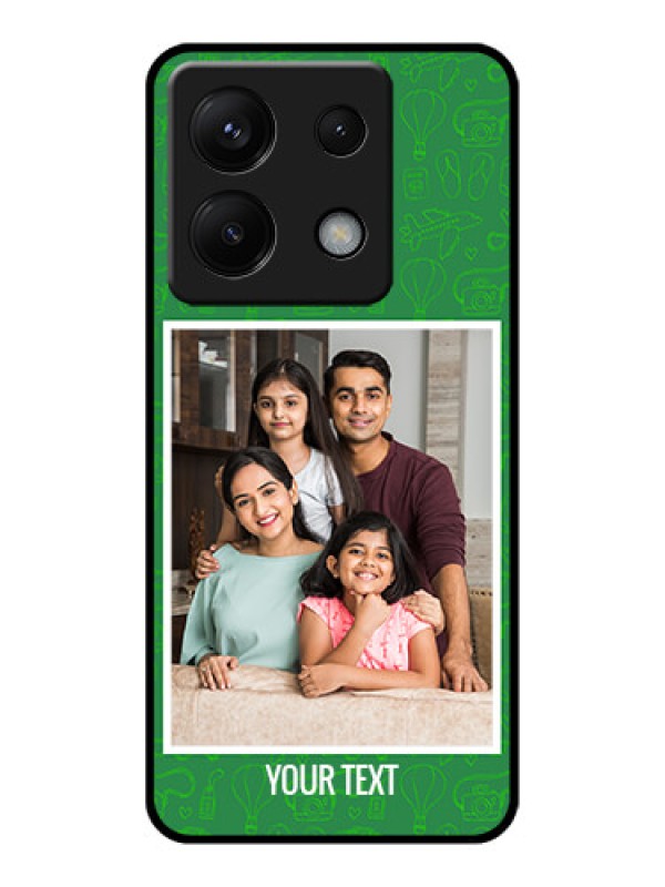 Custom Xiaomi Redmi Note 13 Pro 5G Custom Glass Phone Case - Picture Upload Design