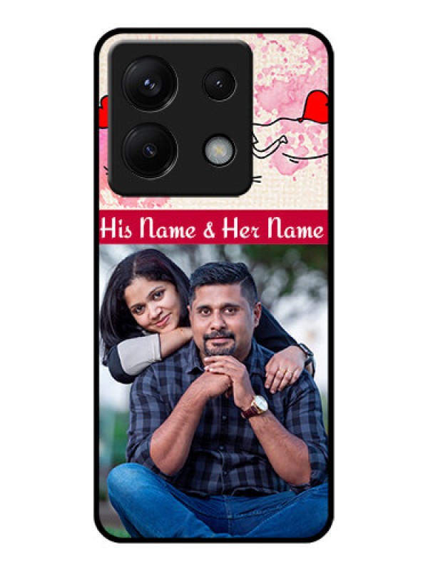 Custom Xiaomi Redmi Note 13 Pro 5G Custom Glass Phone Case - You And Me Case Design