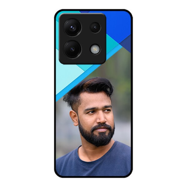 Xiaomi Redmi Note 13 Pro 5G Custom Glass Phone Case - Blue Pattern Design Xiaomi Redmi Note 13 Pro 5G Custom Glass Phone Case - Blue Pattern Design
