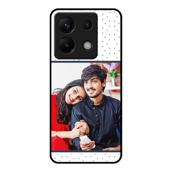 Xiaomi Redmi Note 13 Pro 5G Custom Glass Phone Case - Premium Dot Design