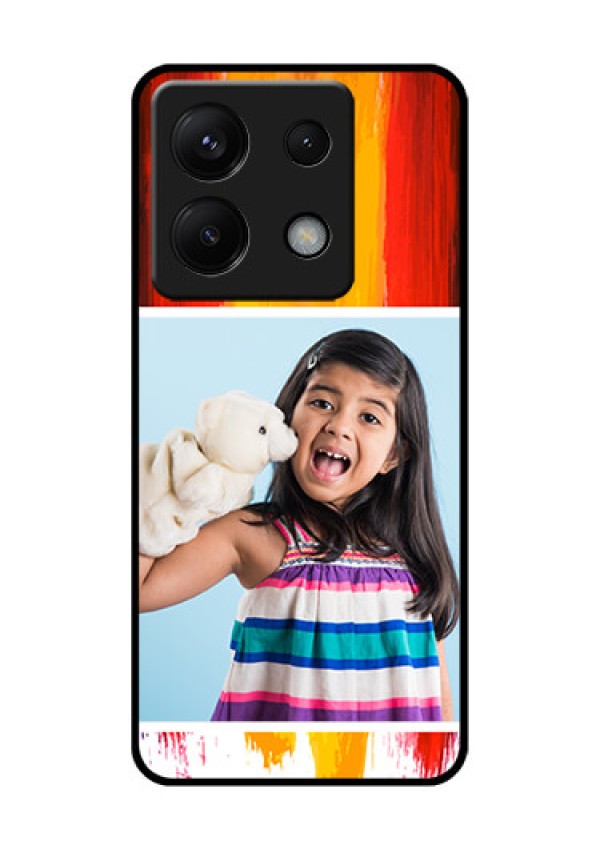 Xiaomi Redmi Note 13 Pro 5G Custom Glass Phone Case - Multi Color Design