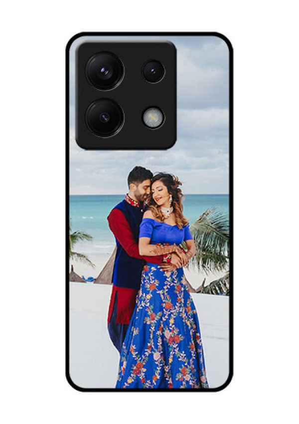 Xiaomi Redmi Note 13 Pro 5G Custom Glass Phone Case - Upload Full Picture Design