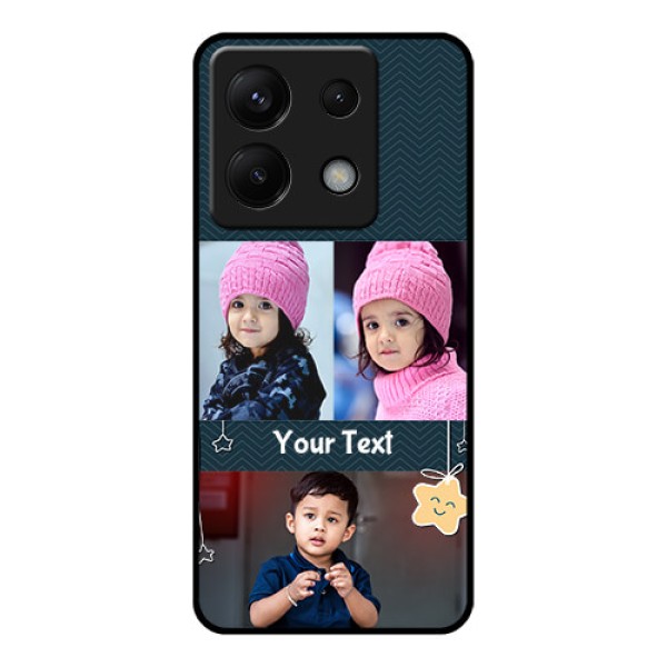 Xiaomi Redmi Note 13 Pro 5G Custom Glass Phone Case - Hanging Stars Design Xiaomi Redmi Note 13 Pro 5G Custom Glass Phone Case - Hanging Stars Design