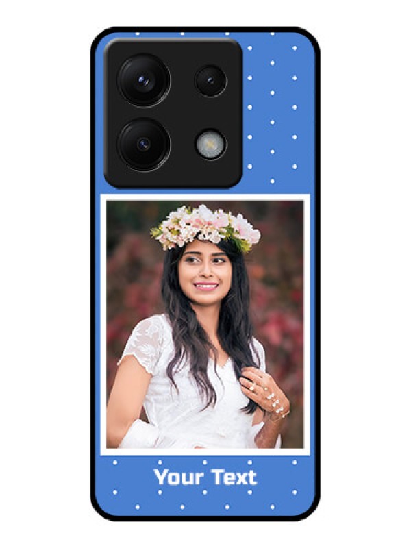 Custom Xiaomi Redmi Note 13 Pro 5G Custom Glass Phone Case - Polka Dots Design