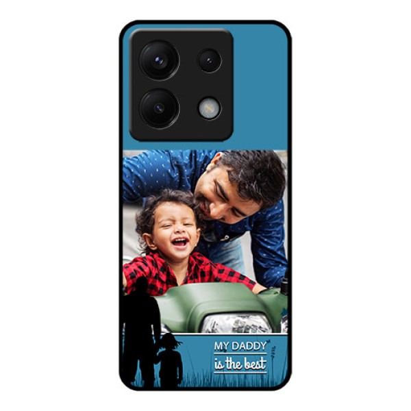 Xiaomi Redmi Note 13 Pro 5G Custom Glass Phone Case - Best Dad Design