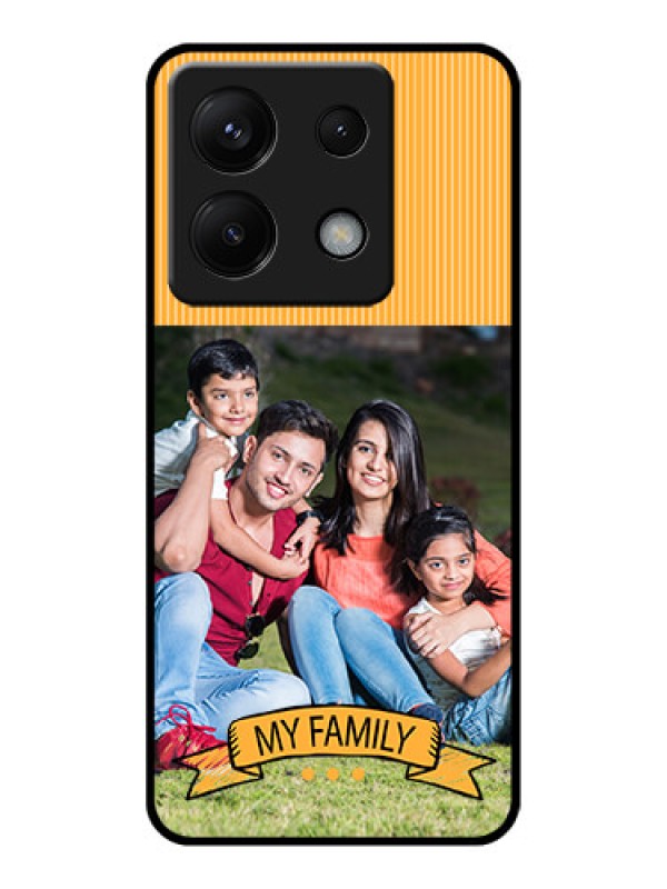 Custom Xiaomi Redmi Note 13 Pro 5G Custom Glass Phone Case - My Family Design