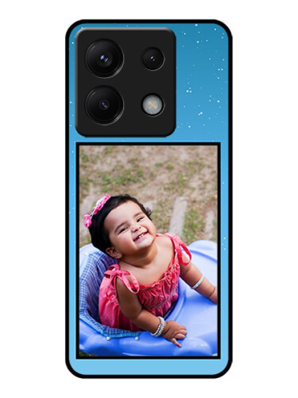 Custom Xiaomi Redmi Note 13 Pro 5G Custom Glass Phone Case - Wave Pattern Colorful Design