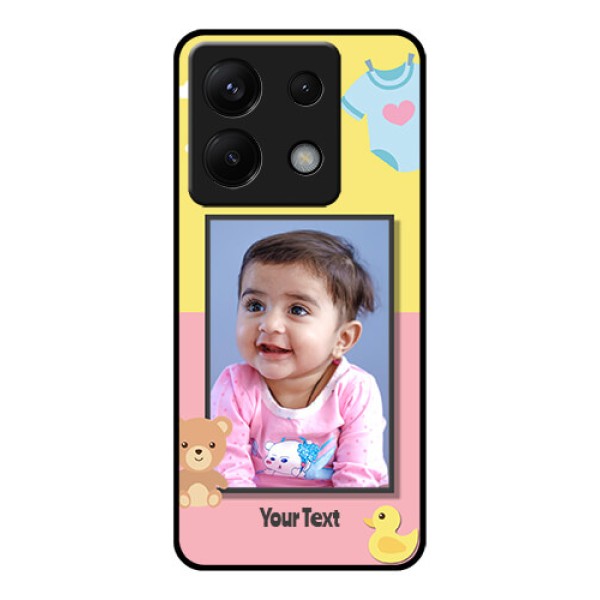 Xiaomi Redmi Note 13 Pro 5G Custom Glass Phone Case - Kids 2 Color Design Xiaomi Redmi Note 13 Pro 5G Custom Glass Phone Case - Kids 2 Color Design