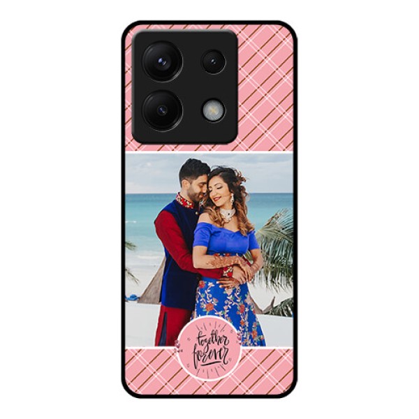 Xiaomi Redmi Note 13 Pro 5G Custom Glass Phone Case - Together Forever Design Xiaomi Redmi Note 13 Pro 5G Custom Glass Phone Case - Together Forever Design