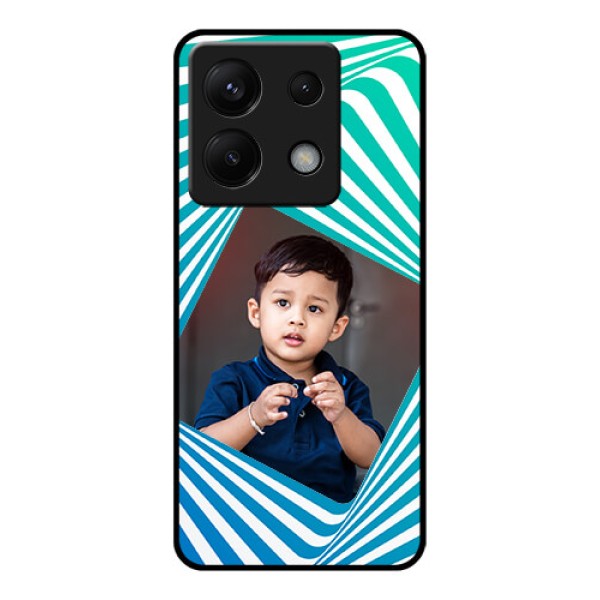 Xiaomi Redmi Note 13 Pro 5G Custom Glass Phone Case - Abstract Spiral Design Xiaomi Redmi Note 13 Pro 5G Custom Glass Phone Case - Abstract Spiral Design
