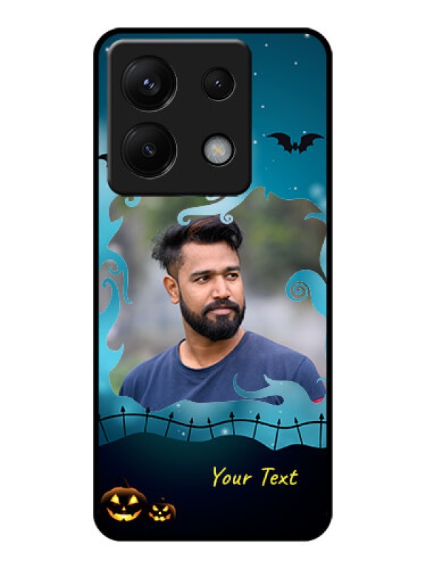 Custom Xiaomi Redmi Note 13 Pro 5G Custom Glass Phone Case - Halloween Frame Design